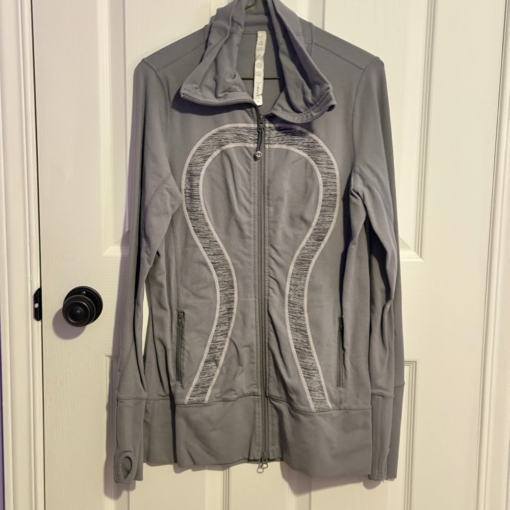 Lululemon Light Gray Performance Top